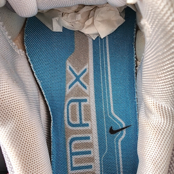 NIKE AIR MAX ELITE 2002 – Vintage NIB, running shoes, grey/blue/turq, size  10 - Picture 13 of 17
